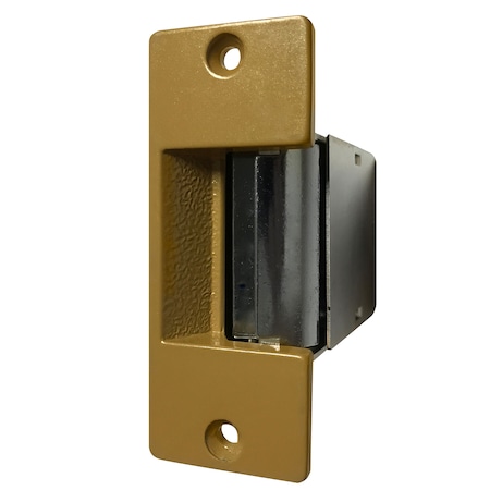 Trine Trine 00 Series Electric Strikes, 24 VDC Voltage, Sprayed Brass S005-24VDC